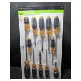 Pittsburg 12 Pc Screwdriver Set