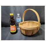 Basket & Mrs. Butter-Worths Bottle