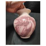 Unicorn Pottery Vase