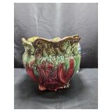 Older Planter Bottom Fractured