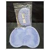 2 Shower Suction Cup Foot Scrubbers