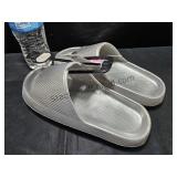 Womans Slip Ons Silver SZ 9/10