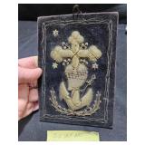 Old Ship Art Metal Thread