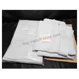 2 Curtain Panels With Ties 46x62