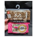 Ladies  Mossy Oak Sleep Pant SZ M