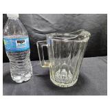 Older Glass Beer Pitcher
