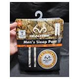 Mens  Mossy Oak Sleep Pant SZ M