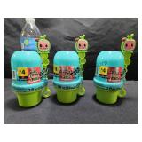 3 Coco Melon Bubble Tubs