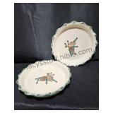 2 Deep Dish Pie Pans