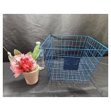 Small Arrangement & Wire Basket