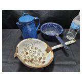 VTG Enamelware Pieces