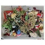 Large Tote Of Decent Christmas