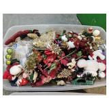 Large Tote Of Decent Christmas