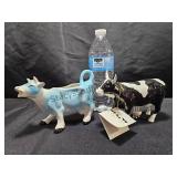 Cow Creamer & Figurine