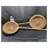 VTG Wicker Church Offering Baskets