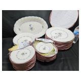Pretty Dish Set 11 Dinner Plates