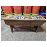 2 Person Painted Bench 36x11x17