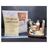 Emmett Kelly Jr Three For A Dine Figurine