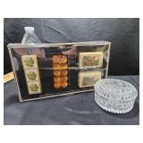 Old Gift Set & Trinket Dish