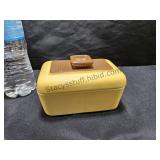 1940s Art Deco Butter Dish