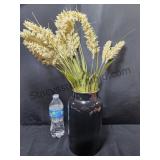 Vase & Dried Flowers