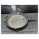 12 Inch Cracker Barrel Cast Iron Skillet