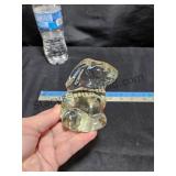 Art Glass Bunny Clear