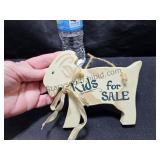 Kids For Sale Wood Hanger