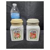 VTG Avon Powder Jars No Powder