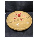 Ceramic Cherry Pie Pan