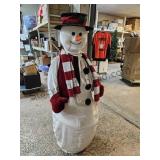5 FT Tall Snowman Animated Untested