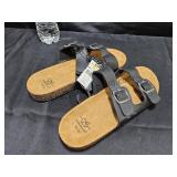 Womans Sandles BLK 9/10