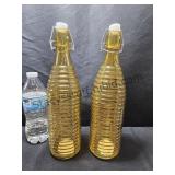2 Glass Bottles