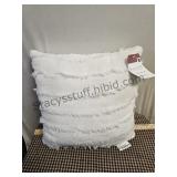 White Throw Pillow