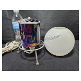 VTG Plastic Table Lamp Color Changing