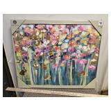 3 Pc Wall Canvas Set Colored Flowers