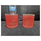 VTG Towel Frosted Rocks Glasses
