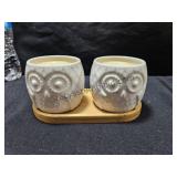 Owl Candle Holders & Battery OP Candles
