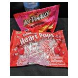 Heart Suckers & Hot Tamales
