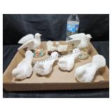 Ceramic & Alabaster Birds