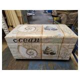 Storage Chest Damaged Side Pictured