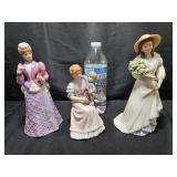 Homco Porcelain Ladies