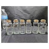 Glass Spice Jars