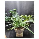 3 Fake Potted Plants