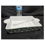 Baking Dish Bottom Chipped 9x6