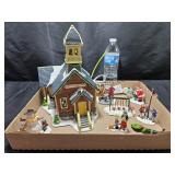 Lighted Village House School