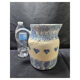 Spongeware Roseville Pitcher