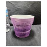 Ceramic Planter Purple