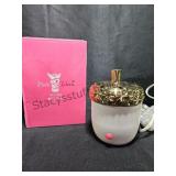 Pink Zebra  Warmer Acorn