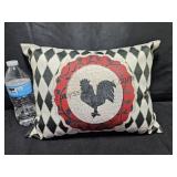 Rooster Accent Pillow